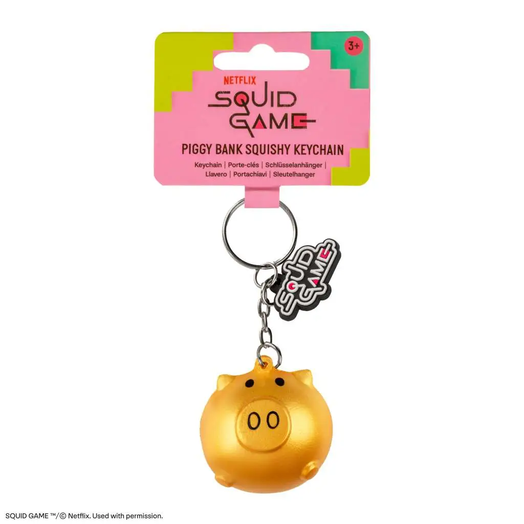 Porte-clés Squid Game bank squishy